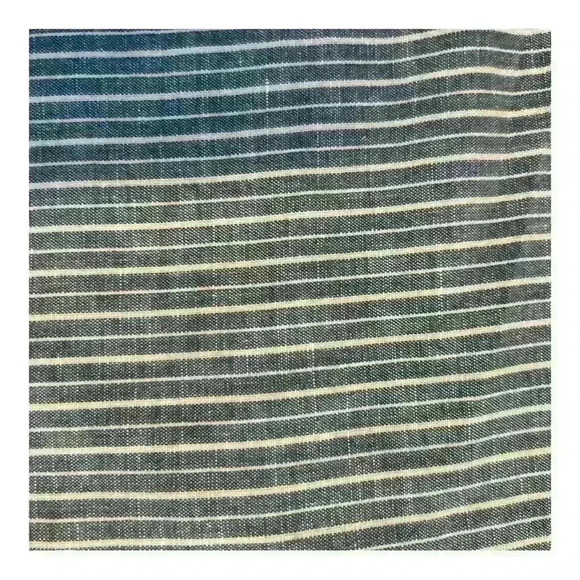 J Crew Linen Blend Ruffle Striped Cold Shoulder Top Sz 14 women - Picture 7 of 8